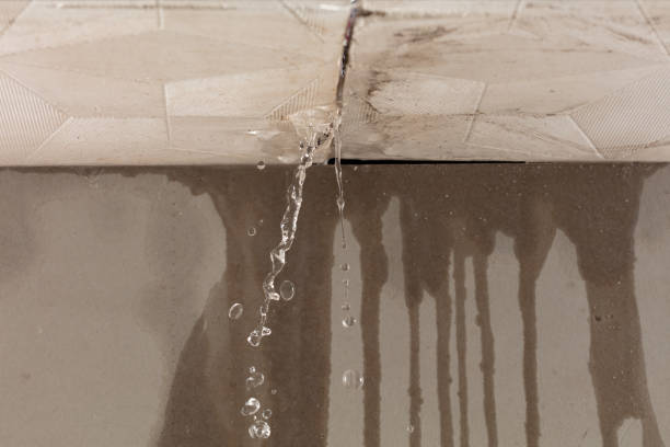 Professional Sewage Cleanup technician working in Cross Plains, TX